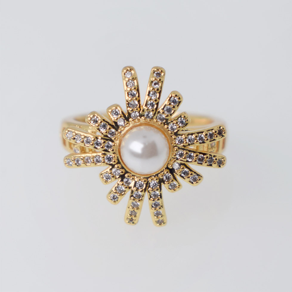 Anillo Estrella de David - Baño Oro 18K