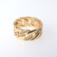 Anillo Istambul con Circones - Baño Oro 18K